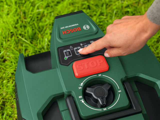 Косачка робот Bosch Visimow 18V-200, снимка 3 - Косящи роботи