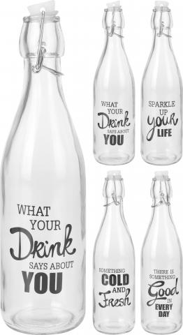 Стъклена бутилка SWINGLID - Бутилки