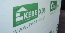 XPS Kebe набразден 2500х600х50мм - Xps