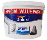 Интериорна боя  DuluxMat 7л, брилянтно бяла
