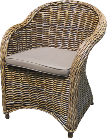 Рат. кресло Батавия,65x68см - Ратанови столове