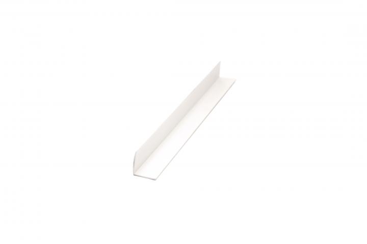 L - профил с двустранно покритие LK 50 Бял - PVC профили