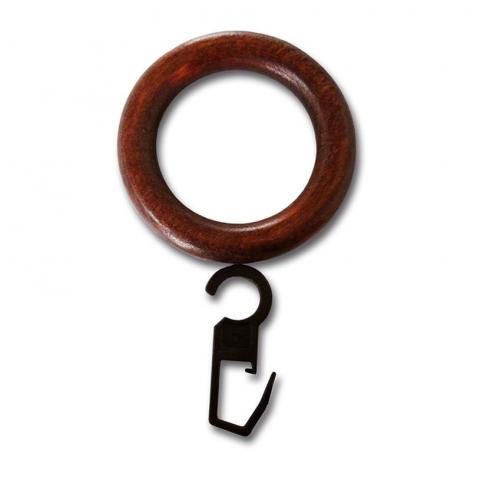 Аксесоар дървена халка с кукичка, снимка 2 - Аксесоари