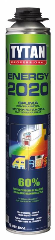 Монтажна пяна TYTAN Professional O2 ENERGY 2020 750 мл 04014034 на топ ...