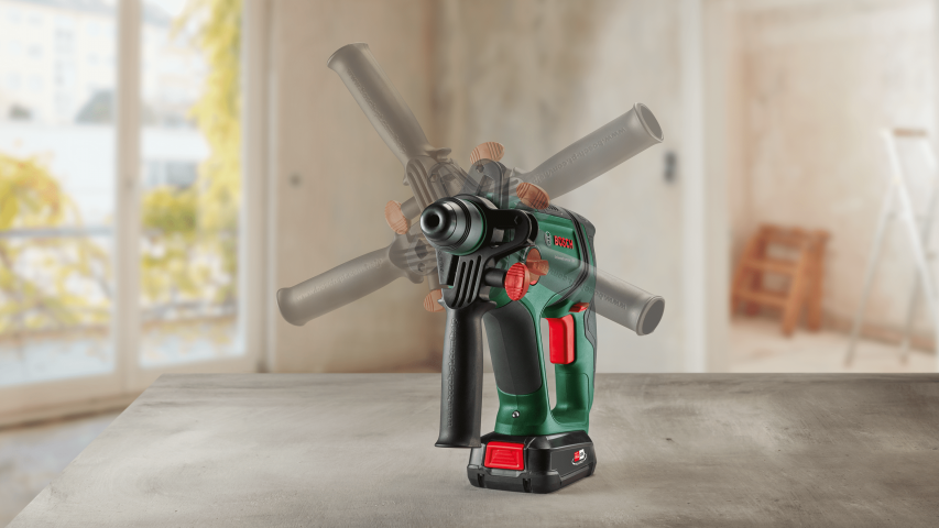 Акумулаторен перфоратор BOSCH UNIVERSALHAMMER 18V СОЛО, снимка 3 - Акумулаторни перфоратори