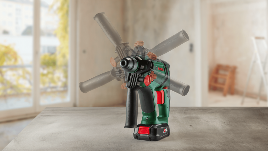 Акумулаторен перфоратор BOSCH UNIVERSALHAMMER 18V Solo, снимка 3 - Акумулаторни перфоратори