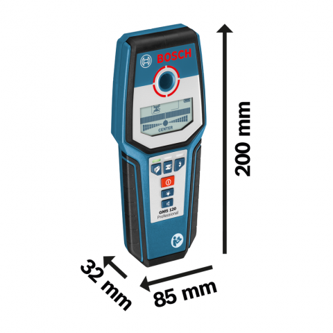 Детектор BOSCH BLUE GMS 120, снимка 7 - Детектори