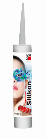 Еластичен силиконов уплътнител на фуги Баумакол св. зелен 310мл - Силикони