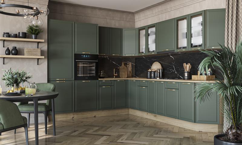 Долен шкаф с две врати Parma 60 см, снимка 2 - Модулни кухни с онлайн поръчка