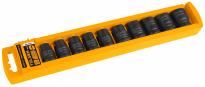 Комплект вложки за ударен гайковерт 1/2'' Tolsen 10 бр.