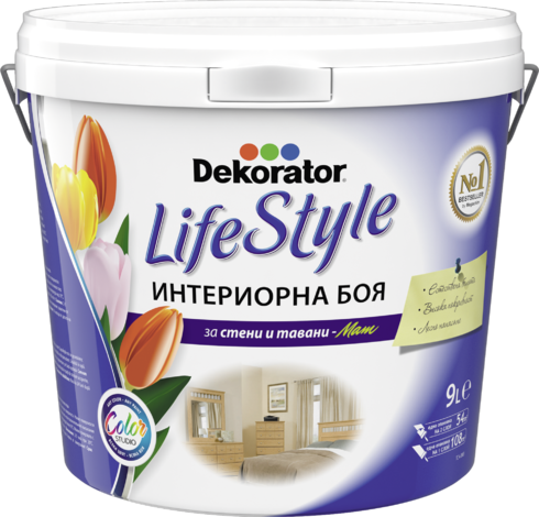 Интериорна боя Декоратор 15 л - Интериорни бои