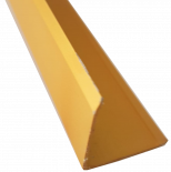 Ъглов профил 20х20мм алуминиев злато