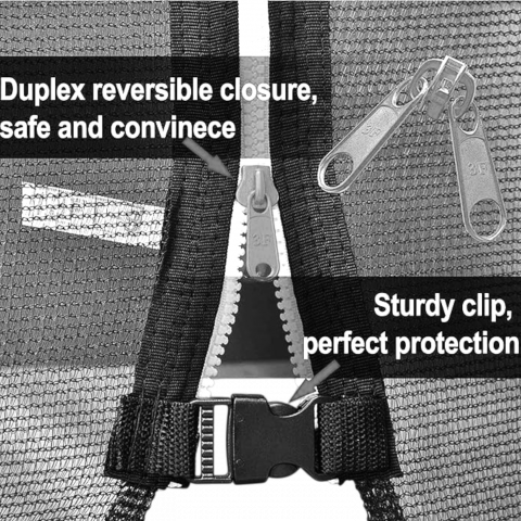 Предпазна мрежа за батут с диа. 366 х H229 см, снимка 3 - Стационарни играчки