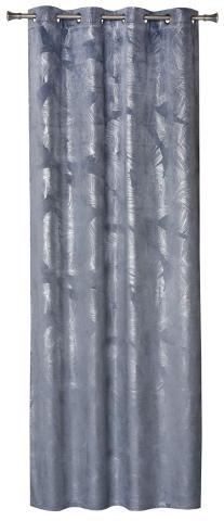 Готово перде Vanuav 140x260 см сиво, снимка 2 - Готови пердета