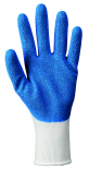 Ръкавици топени в латекс Topgrip Eco Blue №9