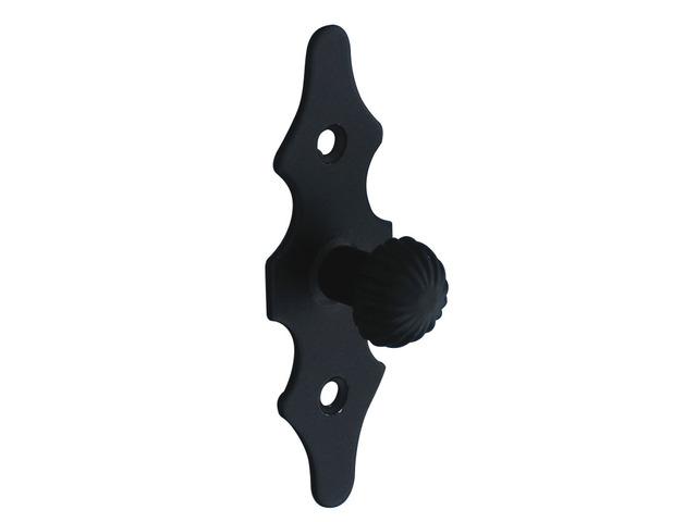 Дръжка с основа 101-92X30X1,5 черна - Декоративни дръжки