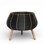 Кашпа ратан 47х47х24/37 см