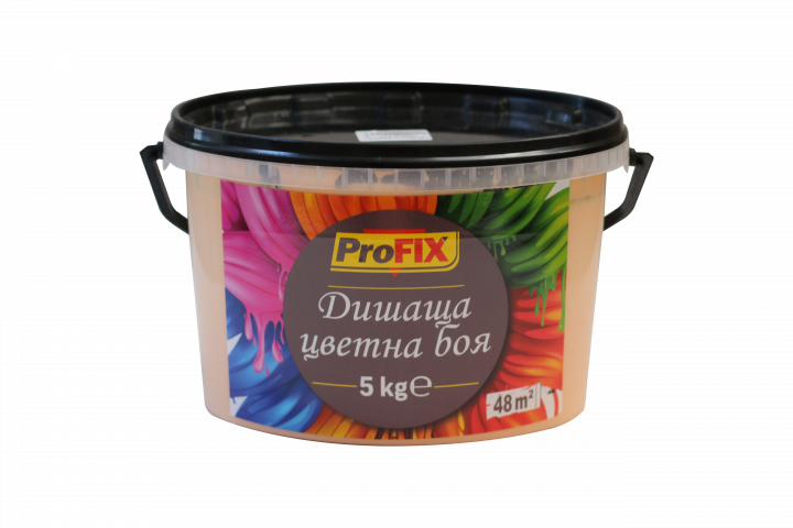 Цветна интериорна боя Profix 5кг, СОМОН - Цветни бои