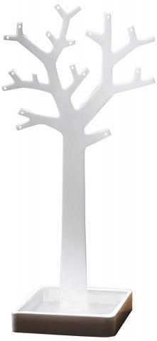 Органайзер за бижута MY PRETTY бяло дърво, снимка 2 - Стойки