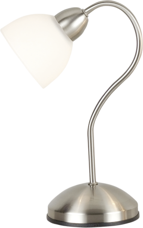 Деко лампа 2170 бяла - Настолни лампи