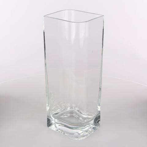 Стъклена ваза, H 30 см - Вази