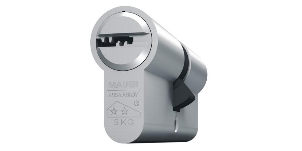 Ключалка Mauer RL E2 Eлит 31/41 БДС месинг/никел - Патрони
