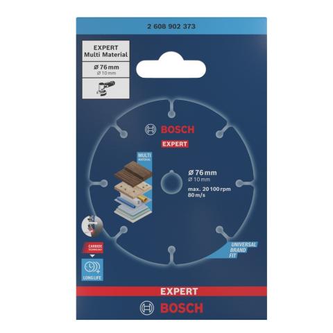 Карбиден диск Bosch Expert MM 76х10 мм, снимка 2 - Дискове за други материали