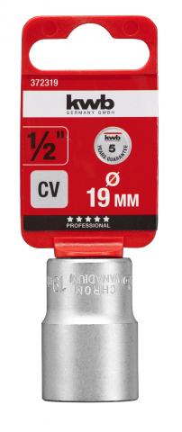 Вложка KWB 1/2" 19 мм - Ръчни инструменти