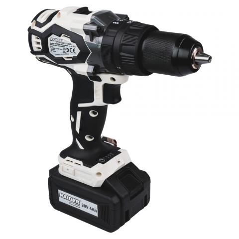 Акумулаторна безчеткова ударна бормашина Raider RDI-CDB03W 20V - Акумулаторни бормашини