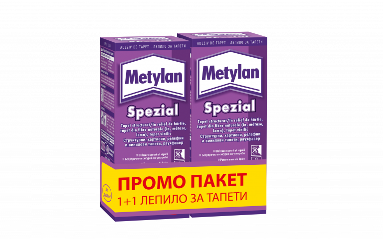 Промо Metylan Spezial лепило за тапети 2х200 г - Лепила за тапети