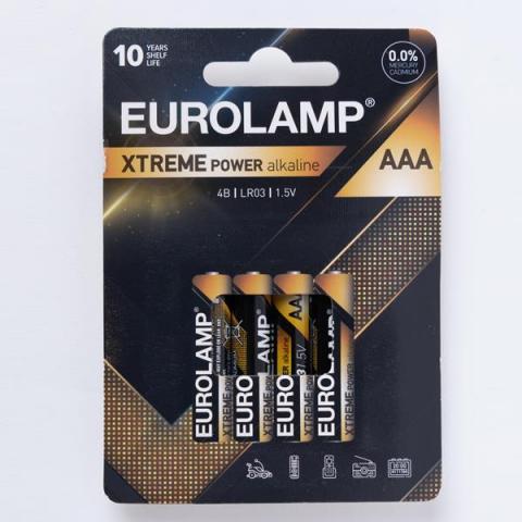 Батерия 4 бр. ААА/LR3 1.5V EXTREME POWER - Батерии