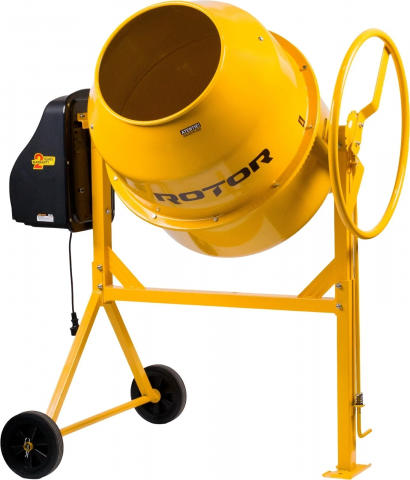 Бетонобъркачка ROTOR RB230, 230 л, 1200W, 29 об./мин - Бетонобъркачки