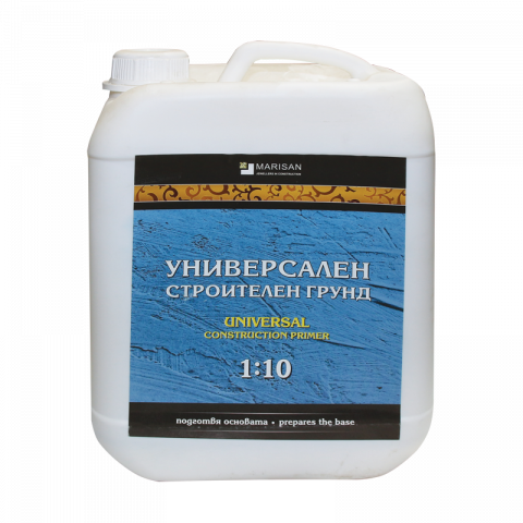 Универсален строителен грунд Marisan 5 л - Мазилки и грундове