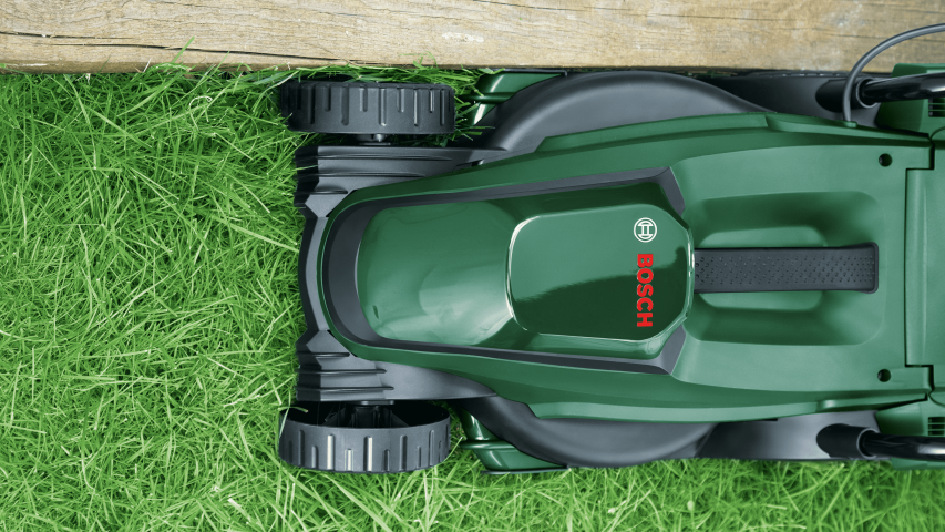 Акумулаторна косачка BOSCH EASYMOWER 18V, 4.0Ah + AL 1830 CV, снимка 7 - Косачки