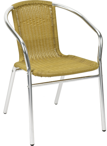 Алуминиев стол Bistro ратан - Ратанови столове