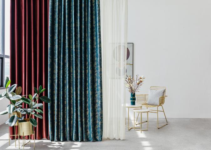 Перде воал Socotra 300 см злато, снимка 3 - Пердета по каталог (поръчка)