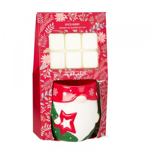 Керамичен ароматизатор за етерични масла 9 см - Коледни артикули