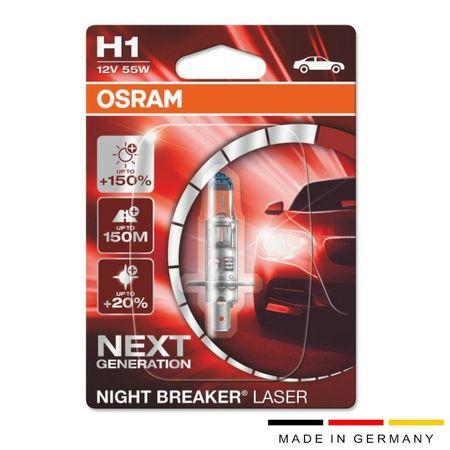Aвтo крушка H1 Osram 12V 55W NL - Осветление