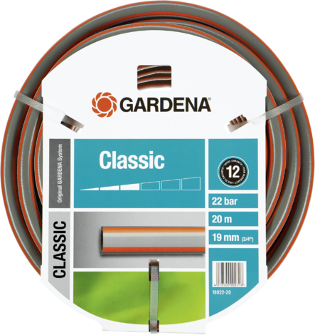 Градински маркуч Gardena Classic 3/4" 20 м - Маркучи на ролка