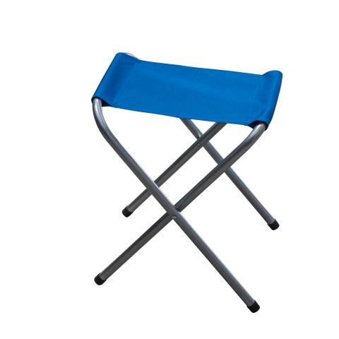 Сгъваема къмпинг табуретка, синя - Маси и столове
