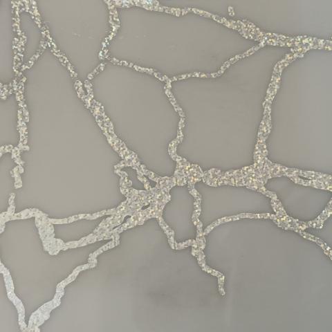 Силиконов протектор за маса 80 см Мрамор - Покривки и мушами