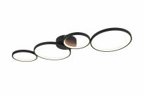Таванно тяло Trio Rondo 1x37 W LED черно