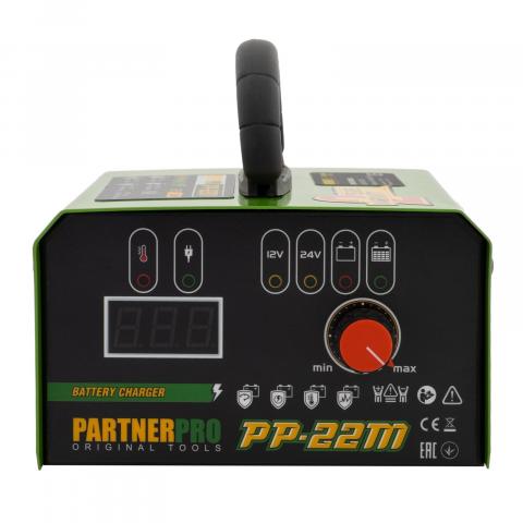 Зарядно устройство за акумулатор PartnerPro PP-22M 12/24V, снимка 2 - Зарядни устройства