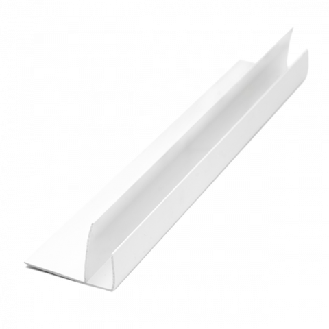 F – Профил Мултифункционален бял, 3 м - PVC профили