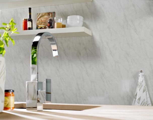 PVC ламперия Грейс 25х270 см, снимка 2 - PVC ламперия