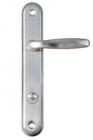 Дръжка Yale модел Дека, сервизна 90 мм, сатен - никел, снимка 2 - Дръжки