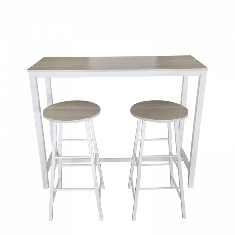 Комплект бар маса с 2 стола Maki - Трапезарни комплекти