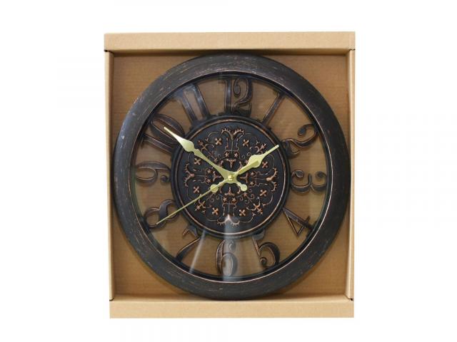 Часовник с орнамент 28 см, снимка 2 - Часовници