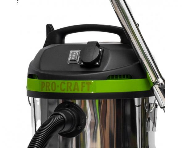 Прахосмукачка Procraft VP1400, снимка 2 - Прахосмукачки за сухо и мокро почистване