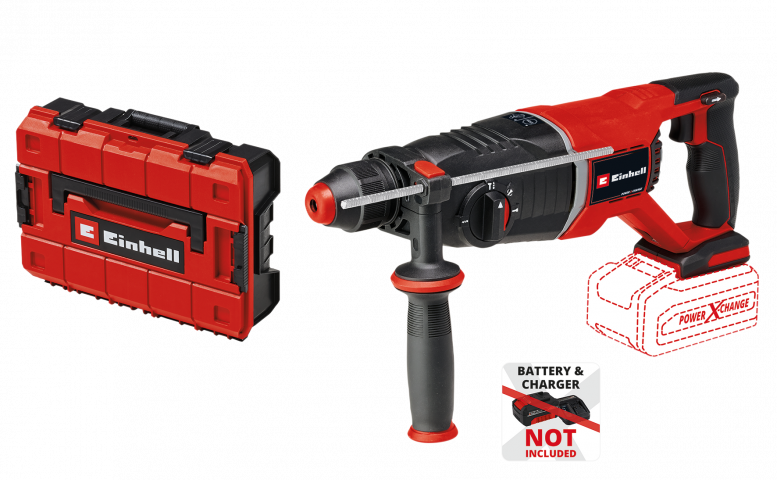 Акумулаторен перфоратор Einhell TP-HD 18/26 D LI BL Solo PXC, снимка 2 - Акумулаторни перфоратори